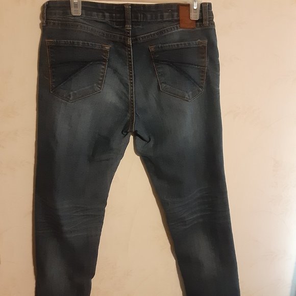 Dear John Women's Joyrich Comfort Skinny Blue Denim Jeans Size 29 - Picture 4 of 7